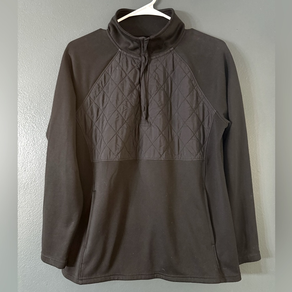 Avia Women's Active Quilted 1/4 Zip Pullover. Size Large.